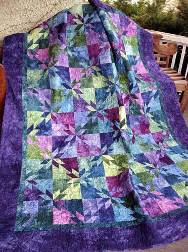 thangles orion Star quilt